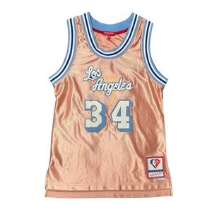 Mitchell & Ness Shaquille O'Neal Lakers 75th Anniversary 1996 Swingman Jersey M